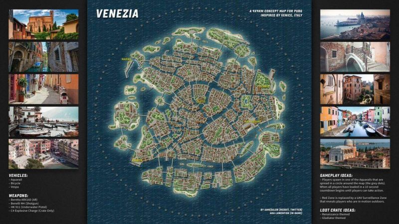 PUBG Venedik Haritası